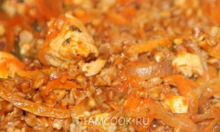 Рецепт гречки по-купечески с курицей
