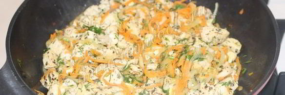 гречка по-купечески с курицей