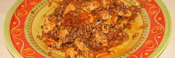 гречка по-купечески с курицей