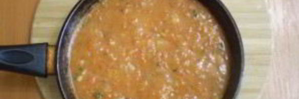 гречка под соусом