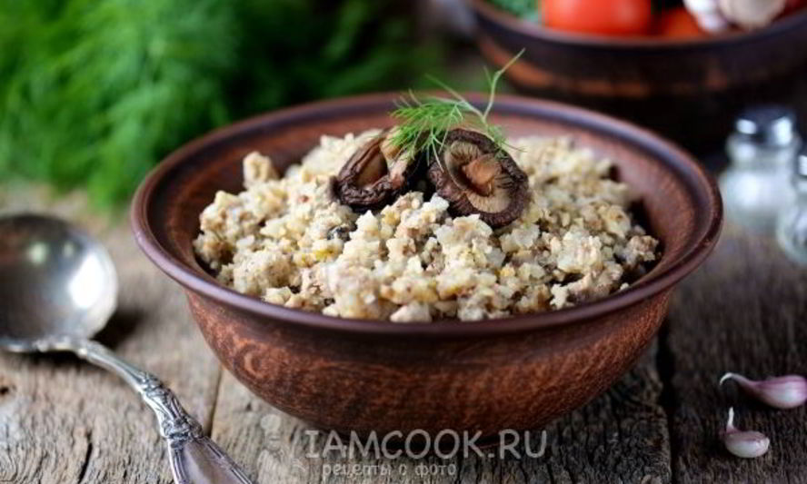 Рецепт гречки с фаршем в духовке