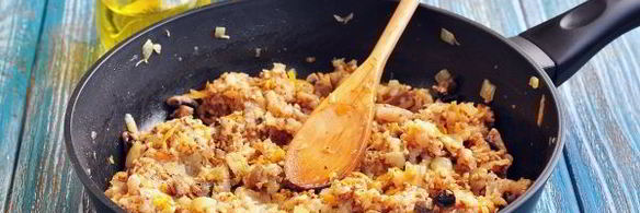 гречка с фаршем в духовке