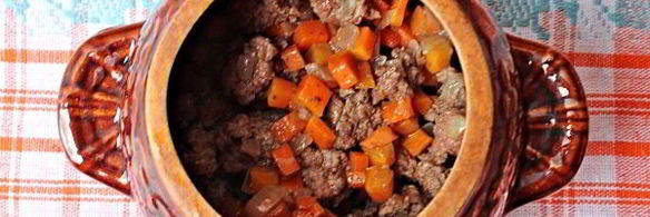 гречка с фаршем в горшочке в духовке