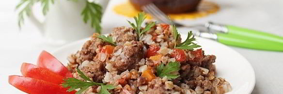 гречка с фаршем в горшочке в духовке