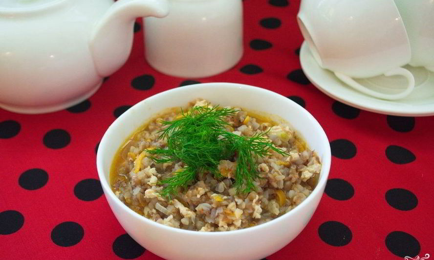 Рецепт гречки с фаршем