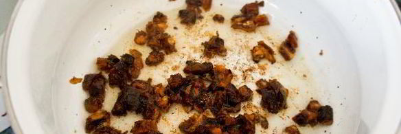 гречка с финиками и апельсинами