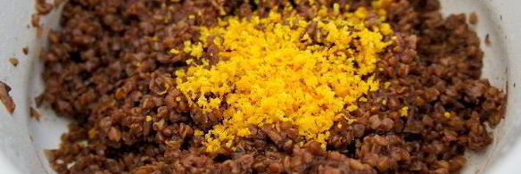 гречка с финиками и апельсинами