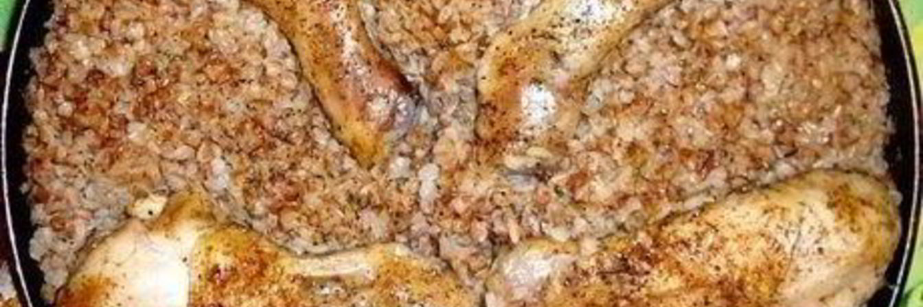 Гречка с голенью в мультиварке