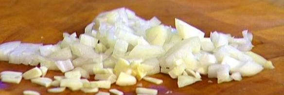 гречка с грибами, луком и укропом