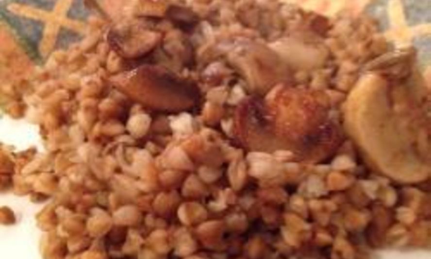 Рецепт гречки с грибами в мультиварке