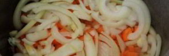 гречка с лисичками в казане