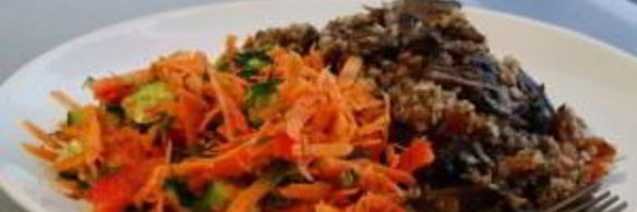 гречка с лисичками в казане