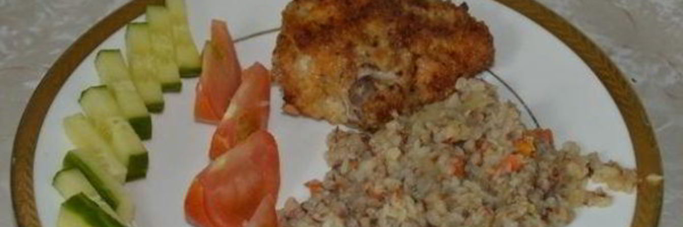 Гречка с луком и морковью