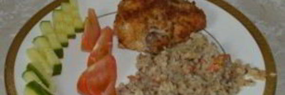 гречка с луком и морковью