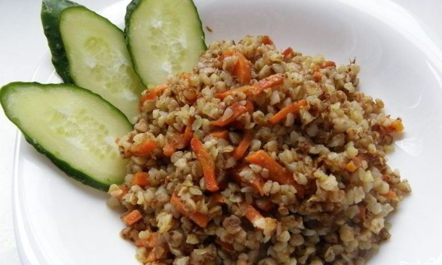 Рецепт гречки с морковью