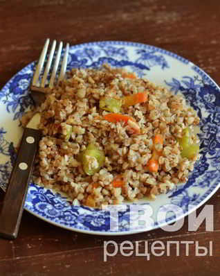 Гречка с овощами