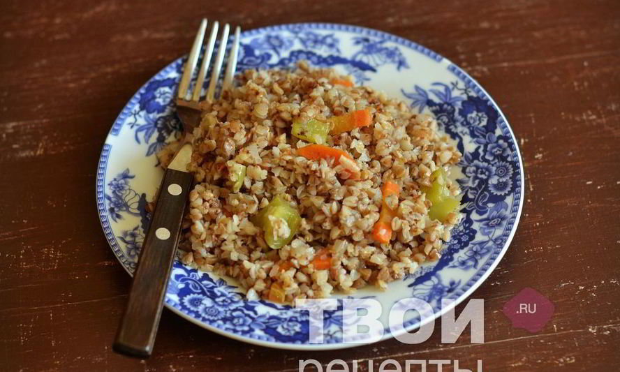 Рецепт гречки с овощами