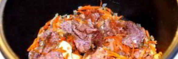 гречка с тушенкой и грибами