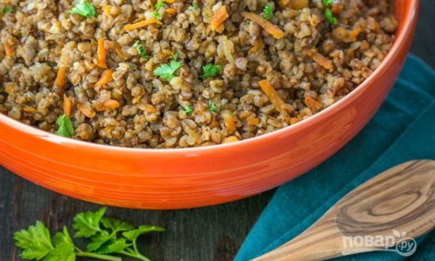 Рецепт гречки со свининой