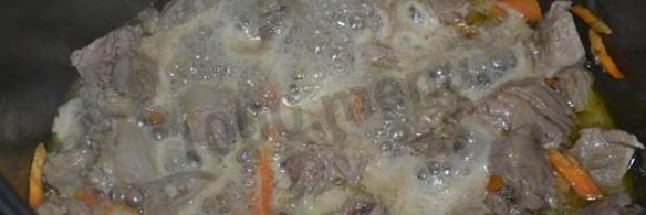 гречневая каша с мясом в мультиварке