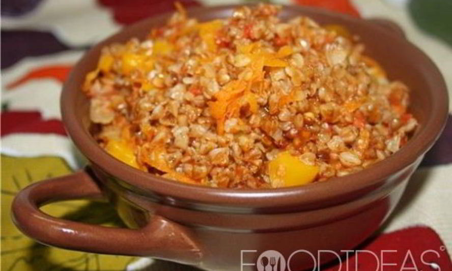 Рецепт гречневой каши с овощами