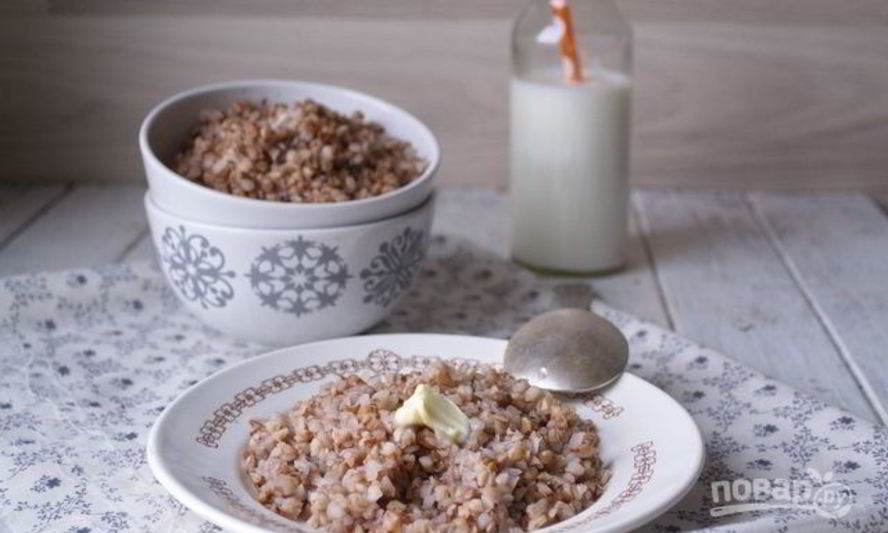 Рецепт гречневой каши вязкой на воде