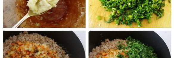 каша гречневая рассыпчатая с морковью и специями