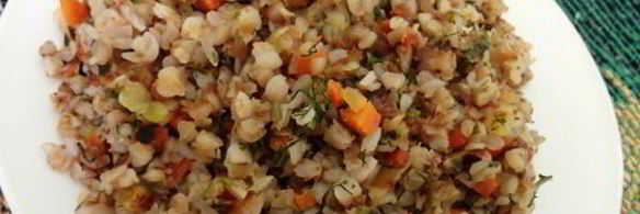 каша гречневая рассыпчатая с морковью и специями