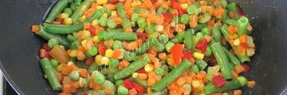 каша из киноа с овощами