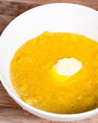 Каша из тыквы на молоке без крупы