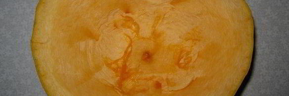 каша из тыквы в тыквенном горшочке с грецкими орехами