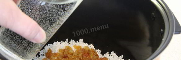 каша рисовая молочная в мультиварке