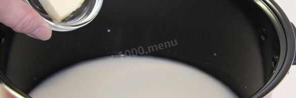 каша рисовая молочная в мультиварке