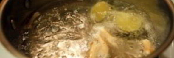 каша с куриной грудкой