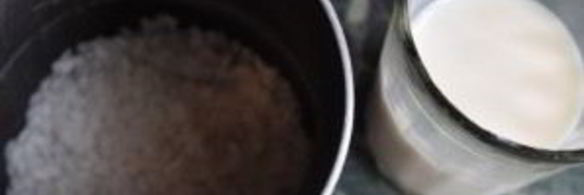 каша с вишней