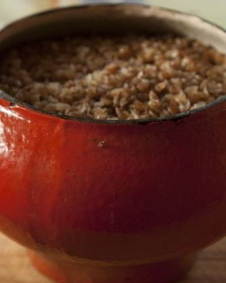 Каша в чугунке в духовке