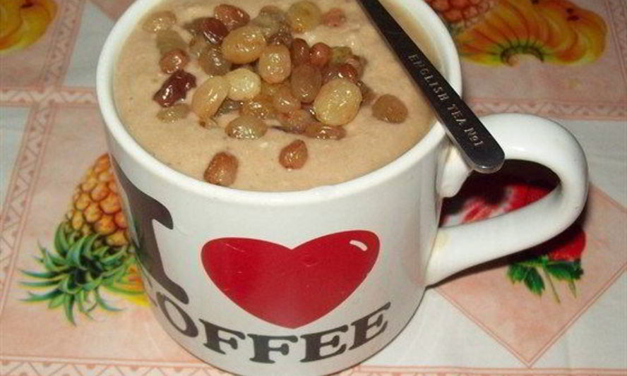 Рецепт кунжутной каши с изюмом