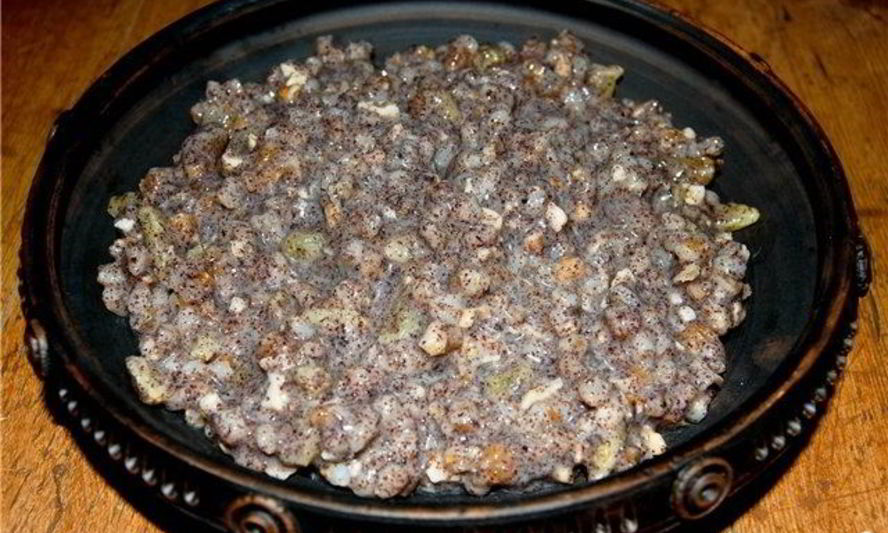 Рецепт кутьи богатой