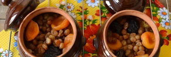 кутья из пшена с сухофруктами