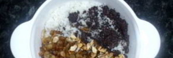 кутья с апельсинами