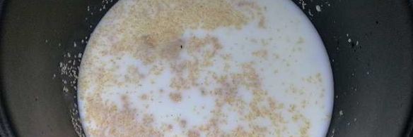 молочная каша в мультиварке