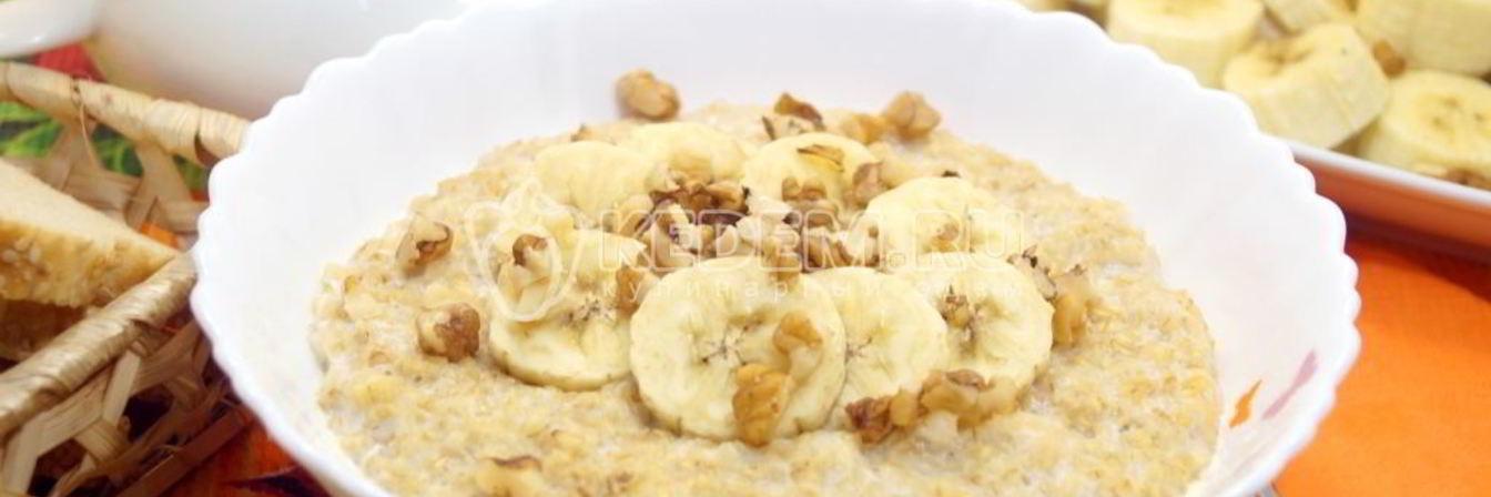 Овсяная каша на молоке