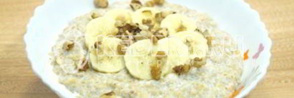 овсяная каша на молоке