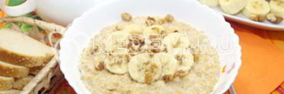 овсяная каша на молоке