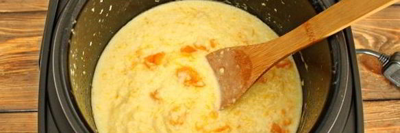 пшенная каша с тыквой в мультиварке