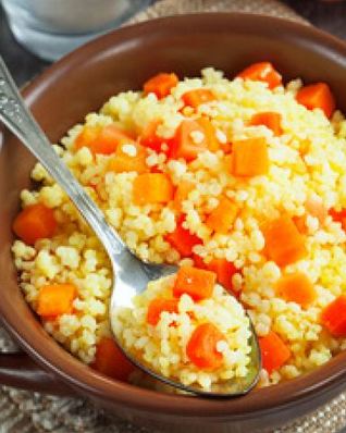 Пшенная каша с тыквой