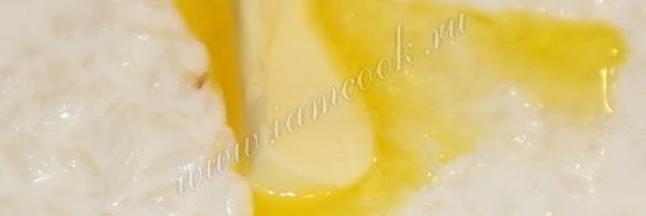 рисовая каша на молоке