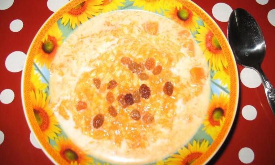 Рецепт тыквенной каши на молоке