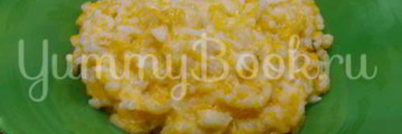 тыквенная каша с рисом и молоком