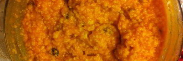 тыквенная каша с сухофруктами в горшочках